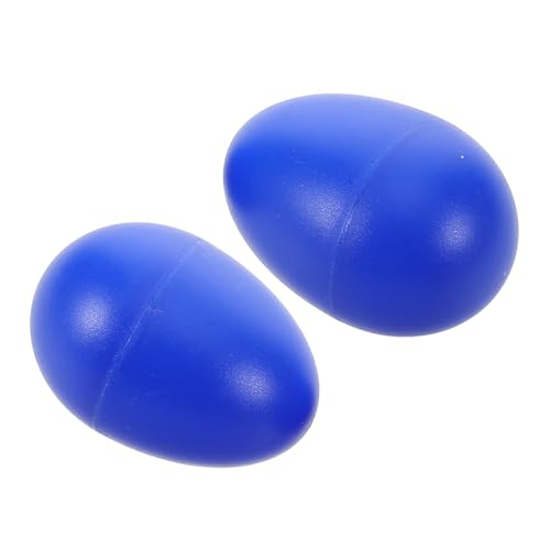 BESTonZON 2 Stück Bunte Kunststoff Eier Shaker Musikinstrumente für Interaktive Percussion Spielzeuge Motorik und Sensorischer Entwicklung für Tanz und Musikspaß BESTonZON 2 Stück Bunte Kunststoff Eier Shaker Musikinstrumente für Interaktive Percussion Spielzeuge Motorik und Sensorischer Entwicklung für Tanz und Musikspaß von BESTonZON
