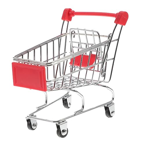 BESTonZON 2 Stück Einkaufswagen Ornamente Für Jungen Einkaufswagen Für Kleinkinder Dekoration Rollwagen Trolley Spielhaus Mini Einkaufswagen Mini Kinderspielzeug BESTonZON 2 Stück Einkaufswagen Ornamente Für Jungen Einkaufswagen Für Kleinkinder Dekoration Rollwagen Trolley Spielhaus Mini Einkaufswagen Mini Kinderspielzeug von BESTonZON