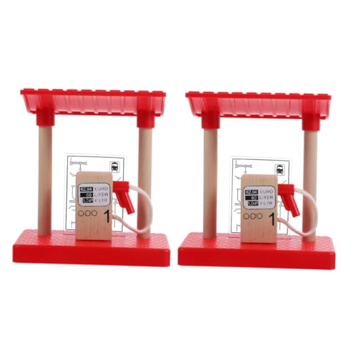 BESTonZON 2 Stück Eisenbahnschienen Zündkerzen Grillplatte Zugzubehör Für Eisenbahnmodellteile Tankstelle Zugzubehör DIY Zugmontageszene Tankstellen Spielset Holz BESTonZON 2 Stück Eisenbahnschienen Zündkerzen Grillplatte Zugzubehör Für Eisenbahnmodellteile Tankstelle Zugzubehör DIY Zugmontageszene Tankstellen Spielset Holz von BESTonZON