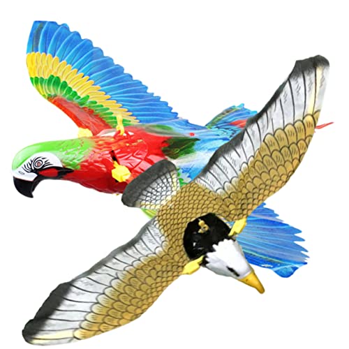 BESTonZON 2 Stück Elektrisches Fliegendes Vogelspielzeug Lustiges Musikspielzeug für Tragbares Kinderfreundliches mit Sicherem Glattem Design für Anfänger und Geschenke BESTonZON 2 Stück Elektrisches Fliegendes Vogelspielzeug Lustiges Musikspielzeug für Tragbares Kinderfreundliches mit Sicherem Glattem Design für Anfänger und Geschenke von BESTonZON