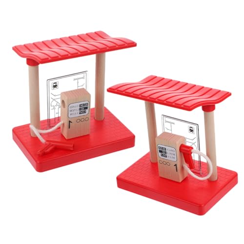 BESTonZON 2 Stück Gleiszubehör Gleisspielzeug Hölzerner Bahnhof Eisenbahngleis-spielset Zug Zubehör Hölzerne Zugspuren Zubehör Für Zuglandschaften Bahngleislandschaft Eisenbahnspielzeug Holz BESTonZON 2 Stück Gleiszubehör Gleisspielzeug Hölzerner Bahnhof Eisenbahngleis-spielset Zug Zubehör Hölzerne Zugspuren Zubehör Für Zuglandschaften Bahngleislandschaft Eisenbahnspielzeug Holz von BESTonZON