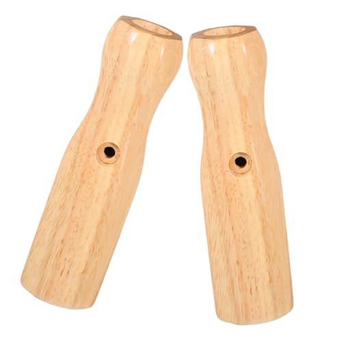BESTonZON 2 Stück Griff für Kickertisch Indoor Spiele Kicker Zubehör Kickerbälle ersetzen Griff für Fußballtisch Stangengriff für Fußballmaschine Ersatzgriff für Tischfußball hölzern Beige BESTonZON 2 Stück Griff für Kickertisch Indoor Spiele Kicker Zubehör Kickerbälle ersetzen Griff für Fußballtisch Stangengriff für Fußballmaschine Ersatzgriff für Tischfußball hölzern Beige von BESTonZON