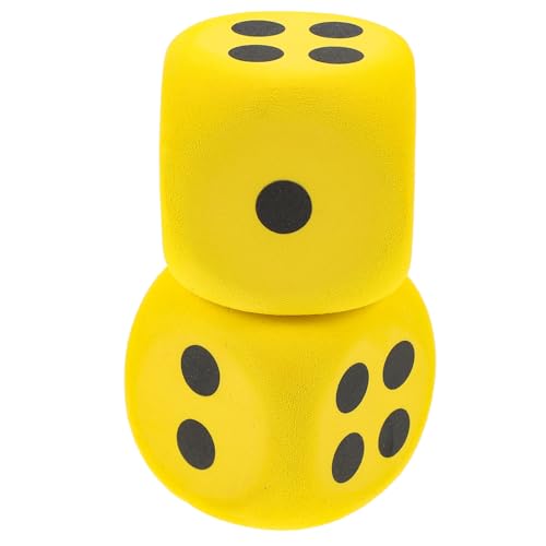 BESTonZON 2 Stück Große Schaumstoffwürfel Quadratische Würfel Trocken Abwischbare Würfel Würfelwürfel Ballon Großes Würfelkissen Riesige Würfel Farbige Würfel Große Schaumwürfel Yellow BESTonZON 2 Stück Große Schaumstoffwürfel Quadratische Würfel Trocken Abwischbare Würfel Würfelwürfel Ballon Großes Würfelkissen Riesige Würfel Farbige Würfel Große Schaumwürfel Yellow von BESTonZON