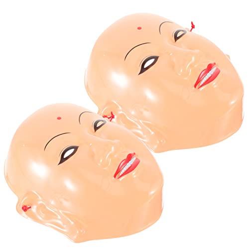 BESTonZON 2 Stück Gruselige Halloween Maske Horrormaske für Cosplay und Partys für Halloween Dekoration und Kostüme Vielseitig Einsetzbar für Festivals und Maskeraden BESTonZON 2 Stück Gruselige Halloween Maske Horrormaske für Cosplay und Partys für Halloween Dekoration und Kostüme Vielseitig Einsetzbar für Festivals und Maskeraden von BESTonZON