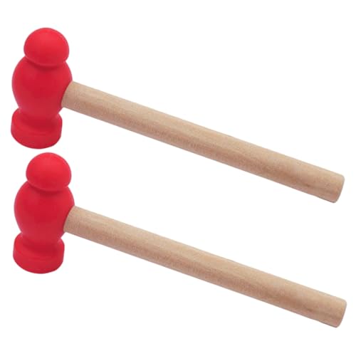 BESTonZON 2 Stück Hammer Leichtes Sicheres Holz PP Material Bunte Kleine Hämmer für Jungen und Mädchen Fördert Greiffähigkeit und Eltern Junge Mädchen Interaktion BESTonZON 2 Stück Hammer Leichtes Sicheres Holz PP Material Bunte Kleine Hämmer für Jungen und Mädchen Fördert Greiffähigkeit und Eltern Junge Mädchen Interaktion von BESTonZON