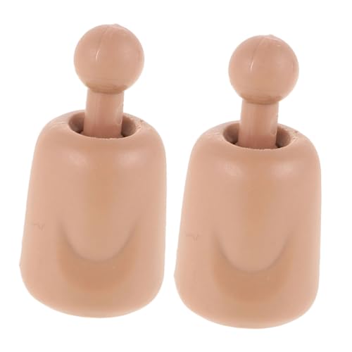 BESTonZON 2 Stück Handgefertigter Halsadapter für Puppen Kunststoff Gelenkverbinder für DIY Modellbau und Bastelarbeiten von BESTonZON