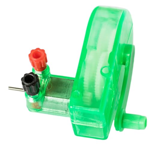BESTonZON 2 Stück Handkurbel Generator Transparentes Gehäuse Physik Experimentierkit für Schüler zur Stromerzeugung Kreativität und Motorik BESTonZON 2 Stück Handkurbel Generator Transparentes Gehäuse Physik Experimentierkit für Schüler zur Stromerzeugung Kreativität und Motorik von BESTonZON