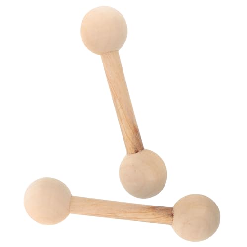 BESTonZON 2 Stück Holzhanteln Kleine Handliche Gewichte aus Naturholz für Kleinkinder Fördert und Koordination Sicher Nachhaltig Vielseitiges Spiel und Trainingsgerät für Jungen und Mädchen BESTonZON 2 Stück Holzhanteln Kleine Handliche Gewichte aus Naturholz für Kleinkinder Fördert und Koordination Sicher Nachhaltig Vielseitiges Spiel und Trainingsgerät für Jungen und Mädchen von BESTonZON