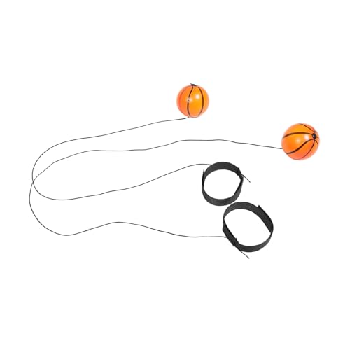 BESTonZON 2 Stück Hüpfball Am Handgelenk Reaktionstrainingsspielzeug Gefälligkeiten Für Sportpartys Handgelenk-rückprallball Baseball-Return-Ball Handgelenksspielzeug Armband Pu BESTonZON 2 Stück Hüpfball Am Handgelenk Reaktionstrainingsspielzeug Gefälligkeiten Für Sportpartys Handgelenk-rückprallball Baseball-Return-Ball Handgelenksspielzeug Armband Pu von BESTonZON