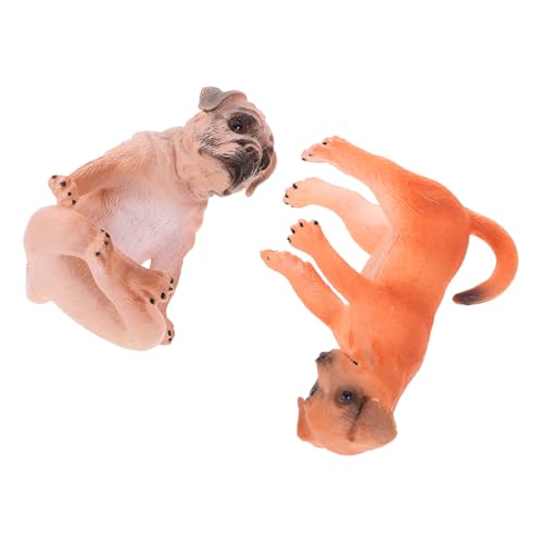 BESTonZON 2 Stück Hundemodell hühner Dog Statue Tischhund Dekoration bastelzeug Miniatur-Welpenfiguren hundefiguren schmuck Hundespielzeug Hundehandwerk Plastik BESTonZON 2 Stück Hundemodell hühner Dog Statue Tischhund Dekoration bastelzeug Miniatur-Welpenfiguren hundefiguren schmuck Hundespielzeug Hundehandwerk Plastik von BESTonZON