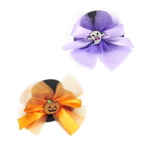 BESTonZON 2 Stück Hut Haarnadel Kopfbedeckung Cosplay-Haardekore Halloween-Haarspange halloween haarschmuck halloween haarspangen Halloween-Cosplay-Dekore Cosplay-Kopfschmuck Stoff BESTonZON 2 Stück Hut Haarnadel Kopfbedeckung Cosplay-Haardekore Halloween-Haarspange halloween haarschmuck halloween haarspangen Halloween-Cosplay-Dekore Cosplay-Kopfschmuck Stoff von BESTonZON