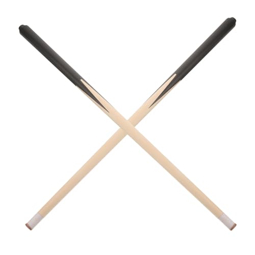 BESTonZON 2 Stück Kurze Pool-Queue-Holz-Queue-Sticks, Enge Platz-Pool-Sticks, Kurze Queues BESTonZON 2 Stück Kurze Pool-Queue-Holz-Queue-Sticks, Enge Platz-Pool-Sticks, Kurze Queues von BESTonZON