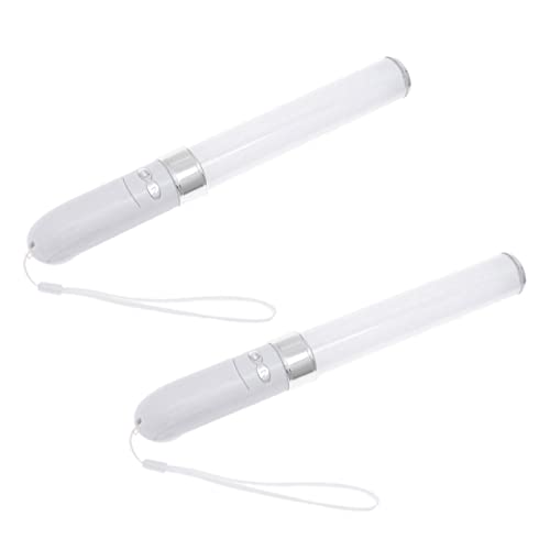 BESTonZON 2 Stück LED Leuchtstab Farben Wiederverwendbare Konzert Cheering Sticks mit Knopfsteuerung Tragbare Party Glowing Sticks für Festival Atmosphäre und Performance BESTonZON 2 Stück LED Leuchtstab Farben Wiederverwendbare Konzert Cheering Sticks mit Knopfsteuerung Tragbare Party Glowing Sticks für Festival Atmosphäre und Performance von BESTonZON