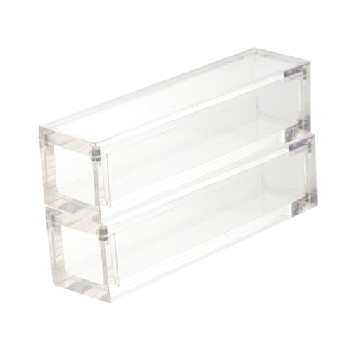 BESTonZON 2 Stück Magnetische Acryl Aufbewahrungsbox Transparentes Würfel Organizer mit Deckel Praktische Würfelbox für Spielwürfel Langlebig und Leicht zu Öffnen Geschenkidee BESTonZON 2 Stück Magnetische Acryl Aufbewahrungsbox Transparentes Würfel Organizer mit Deckel Praktische Würfelbox für Spielwürfel Langlebig und Leicht zu Öffnen Geschenkidee von BESTonZON