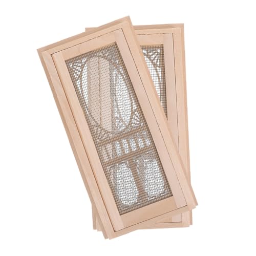 BESTonZON 2 Stück Maßstab Teiliges Realistische Hohle Feentüren für Puppenhausmöbel Installieren Detailreiche DIY Dekoration für Puppenhaus BESTonZON 2 Stück Maßstab Teiliges Realistische Hohle Feentüren für Puppenhausmöbel Installieren Detailreiche DIY Dekoration für Puppenhaus von BESTonZON