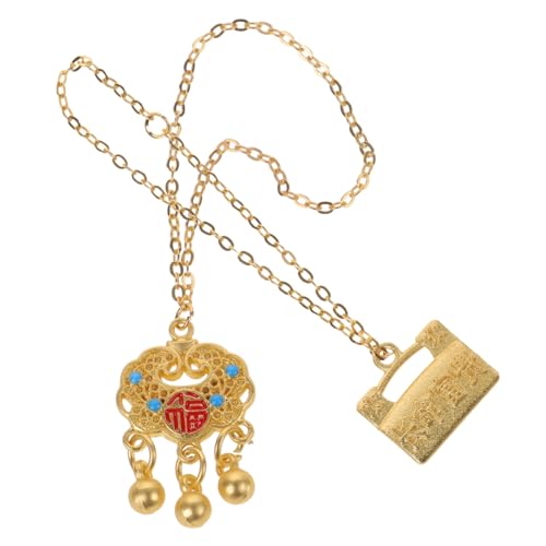 BESTonZON 2stücke Puppenhalskette Puppen-anziehhalskette Schmuck Für Puppen Puppenschmuckset Puppenkettenhalskette Puppenspielzeughalskette Puppenmetallhalskette Puppenschmuck Spielzeug von BESTonZON