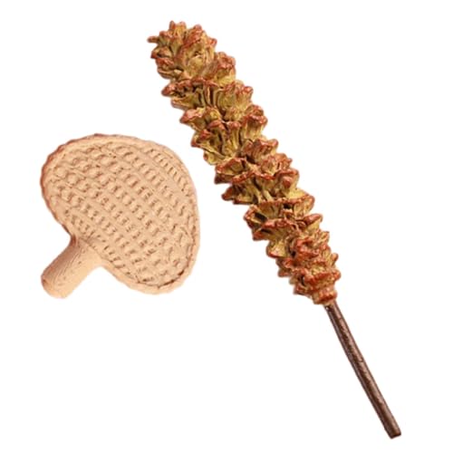 BESTonZON 2stücke Miniatur Zubehör Maßstab Handheld Mini Duster Palmblatt Für Dekoration Spielzeug Und Fotografie BESTonZON 2stücke Miniatur Zubehör Maßstab Handheld Mini Duster Palmblatt Für Dekoration Spielzeug Und Fotografie von BESTonZON