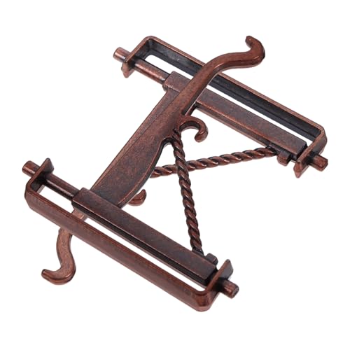 BESTonZON 2 Stück Miniatur Metallhaken für Puppenhaus Deko Vintage Kupferfarben für DIY Miniaturprojekte und Kreative Gestaltung von Kleinen Räumen BESTonZON 2 Stück Miniatur Metallhaken für Puppenhaus Deko Vintage Kupferfarben für DIY Miniaturprojekte und Kreative Gestaltung von Kleinen Räumen von BESTonZON