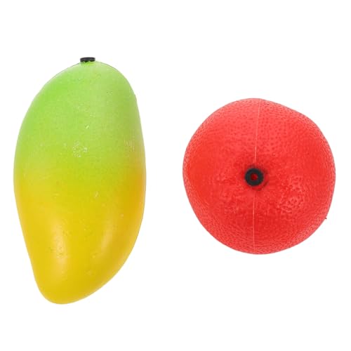 BESTonZON 2 Stück Musikalische Obst Shaker Mango und Orange Percussion Instrument Leichtes Lernspielzeug zur Motorik und Hörvermögen Sichere Materialien Partyspielzeug BESTonZON 2 Stück Musikalische Obst Shaker Mango und Orange Percussion Instrument Leichtes Lernspielzeug zur Motorik und Hörvermögen Sichere Materialien Partyspielzeug von BESTonZON