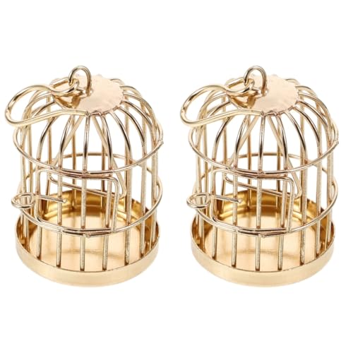 BESTonZON 2 Stück Puppenhaus Vogelkäfig Miniatur Vogelkäfig Puppenhaus Zubehör Dekorative Miniatur Mini Vogelkäfig Vogelkäfig Miniatur Puppenhaus Vogelkäfig Dekorativer Vogelkäfig BESTonZON 2 Stück Puppenhaus Vogelkäfig Miniatur Vogelkäfig Puppenhaus Zubehör Dekorative Miniatur Mini Vogelkäfig Vogelkäfig Miniatur Puppenhaus Vogelkäfig Dekorativer Vogelkäfig von BESTonZON