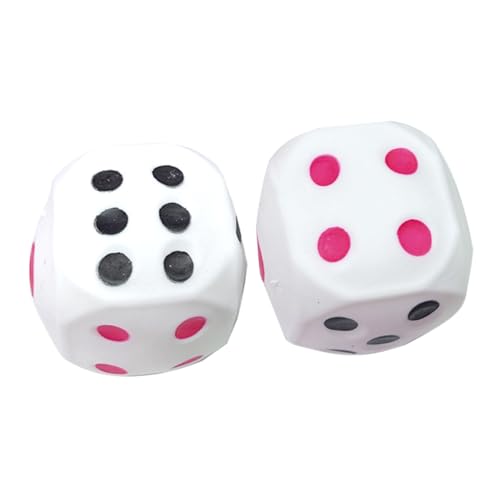 BESTonZON 2 Stück Quetschwürfel Quetsch Dekompressions Partyspielzeug 8 cm Große Würfel 2 Stück Reliefspielzeug Massenspielzeug Cartoon Würfel Würfelspielzeug Für Party Würfeltyp BESTonZON 2 Stück Quetschwürfel Quetsch Dekompressions Partyspielzeug 8 cm Große Würfel 2 Stück Reliefspielzeug Massenspielzeug Cartoon Würfel Würfelspielzeug Für Party Würfeltyp von BESTonZON
