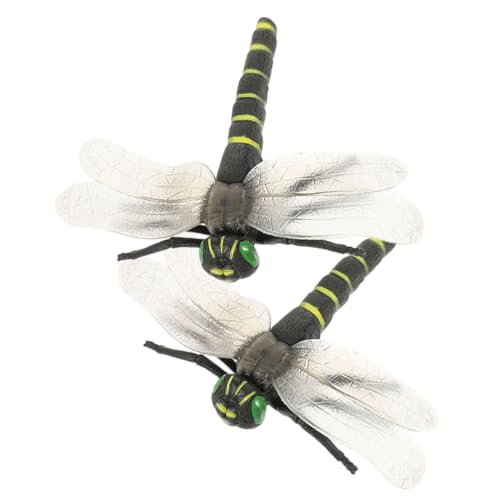 BESTonZON 2 Stück Simulationslibelle Realistische Insektenmodelle aus PVC Kognitive Spielzeuge für Naturdekoration Lernspielzeug für Mädchen Jungen BESTonZON 2 Stück Simulationslibelle Realistische Insektenmodelle aus PVC Kognitive Spielzeuge für Naturdekoration Lernspielzeug für Mädchen Jungen von BESTonZON