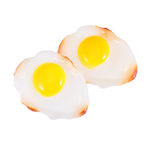 BESTonZON 2 Stück Simulierte Pochierte Eier Simulation Spiegeleier Wilderer Pochiertes Ei Heimdekoration Künstlich Gekochtes Ei Gummibärchen Pochiertes Ei Modell Pochiertes Ei BESTonZON 2 Stück Simulierte Pochierte Eier Simulation Spiegeleier Wilderer Pochiertes Ei Heimdekoration Künstlich Gekochtes Ei Gummibärchen Pochiertes Ei Modell Pochiertes Ei von BESTonZON