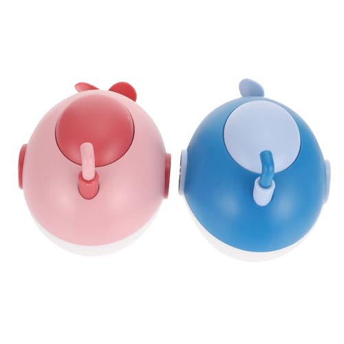 BESTonZON 2 Stück Teiliges Badespielzeug Wind up Tierfiguren Schwimmend für Kleinkinder Spaß Wasserspielzeug Geeignet für Badewanne und Pool Hautfreundlich und Kreativ von BESTonZON