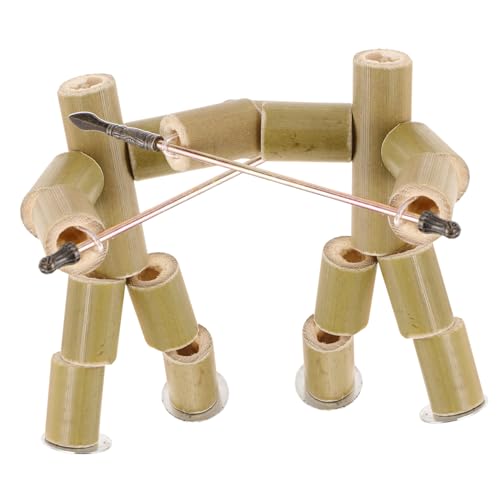 BESTonZON 2 Stück Teiliges Bambus Puppenspielset Handgefertigt Stabiles Desktop Kompakte Langlebiges Bambusmaterial Geeignet für Eltern Junge Mädchen Interaktion Spielerisches Lernen BESTonZON 2 Stück Teiliges Bambus Puppenspielset Handgefertigt Stabiles Desktop Kompakte Langlebiges Bambusmaterial Geeignet für Eltern Junge Mädchen Interaktion Spielerisches Lernen von BESTonZON