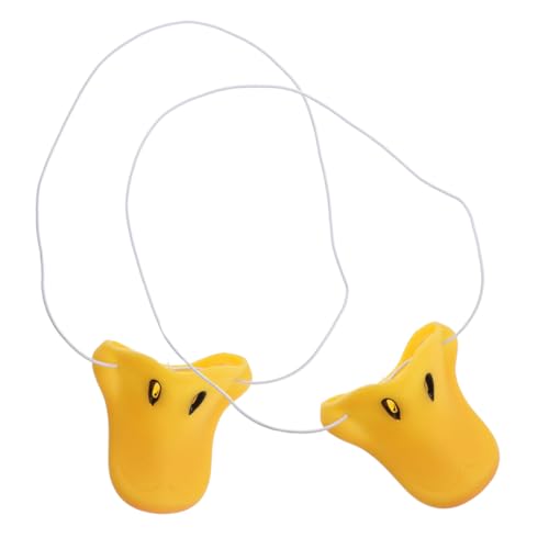 BESTonZON 2 Stück Teiliges Entenschnabel Nasen aus Vinyl Realistische Kompakte Tiernase Strapazierfähige und Wiederverwendbare Cosplay Requisite für Party Geburtstag und Tierkostüm BESTonZON 2 Stück Teiliges Entenschnabel Nasen aus Vinyl Realistische Kompakte Tiernase Strapazierfähige und Wiederverwendbare Cosplay Requisite für Party Geburtstag und Tierkostüm von BESTonZON