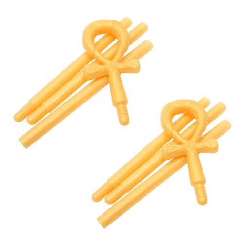 BESTonZON 2stücke Zepterstab Aus Kunststoff Für Halloween-kostüm Spazierstock Mit Schlangenmotiv Requisite Für Cosplay Und Themenveranstaltungen Ägyptischer Stock Für Erwachsene Und BESTonZON 2stücke Zepterstab Aus Kunststoff Für Halloween-kostüm Spazierstock Mit Schlangenmotiv Requisite Für Cosplay Und Themenveranstaltungen Ägyptischer Stock Für Erwachsene Und von BESTonZON