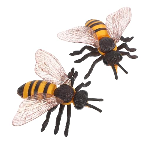 BESTonZON 2 Stück Teiliges Realistisches Bienenmodell aus Pädagogisches Tierfiguren Lebensechte Details Sicher und Vielseitig für Unterricht Spiel und Naturbeobachtung BESTonZON 2 Stück Teiliges Realistisches Bienenmodell aus Pädagogisches Tierfiguren Lebensechte Details Sicher und Vielseitig für Unterricht Spiel und Naturbeobachtung von BESTonZON