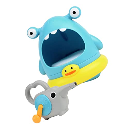 BESTonZON 2 Stück Teiliges Shark Bubble Bath Toy Manuell Blasgerät Badespielzeug für Sicher Hautfreundlich Sensorisch Fördernd BESTonZON 2 Stück Teiliges Shark Bubble Bath Toy Manuell Blasgerät Badespielzeug für Sicher Hautfreundlich Sensorisch Fördernd von BESTonZON