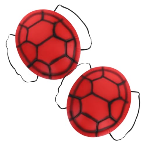 BESTonZON 2 Stück Teiliges Turtle Shell Kostüm aus Leichtem Eva Material Realistische Schildkrötenpanzer Verkleidung Bequem Tragbar für Halloween Karneval Gruppencosplay und Faschingsparty von BESTonZON