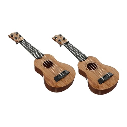 BESTonZON 2 Stück Teiliges Ukulele aus Robustem Kunststoff Realistisch Gestaltet Geeignet für Frühe Musikalische Bildung und Spielerisches Lernen von Kleinkindern BESTonZON 2 Stück Teiliges Ukulele aus Robustem Kunststoff Realistisch Gestaltet Geeignet für Frühe Musikalische Bildung und Spielerisches Lernen von Kleinkindern von BESTonZON