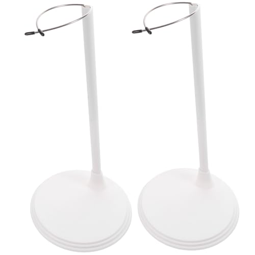 BESTonZON 2 Stück Verstellbarer Puppenständer Weiß Stabile Doll Support Frames für Actionfiguren Figuren Display und Aufbewahrung Regal Tisch BESTonZON 2 Stück Verstellbarer Puppenständer Weiß Stabile Doll Support Frames für Actionfiguren Figuren Display und Aufbewahrung Regal Tisch von BESTonZON