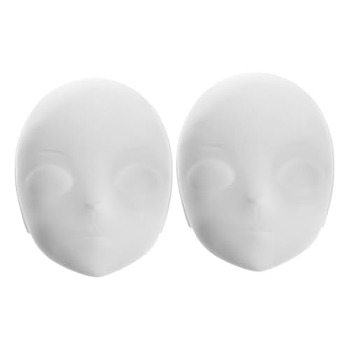 BESTonZON 2 Stück Weiße PVC Masken zum Bemalen Matte Oberfläche Leere Fuchsgesichts Masken Diy Faschingsmasken Passend für Halloween Cosplay und Kreative Kunstprojekte BESTonZON 2 Stück Weiße PVC Masken zum Bemalen Matte Oberfläche Leere Fuchsgesichts Masken Diy Faschingsmasken Passend für Halloween Cosplay und Kreative Kunstprojekte von BESTonZON