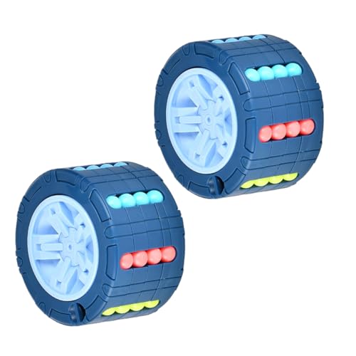 BESTonZON 2 Stück Zauberwürfel für kinderspielzeug Toys for geschenketueten Toys Fingerspitzenspielzeug Bälle drehen Plastik Blue BESTonZON 2 Stück Zauberwürfel für kinderspielzeug Toys for geschenketueten Toys Fingerspitzenspielzeug Bälle drehen Plastik Blue von BESTonZON