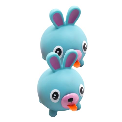 BESTonZON 2 Stück Zunge Herausdrückende Puppe, Cartoon-Squeeze-Spielzeug, Angst- Und Stressabbau-Spielzeug, Sensorisches Spielzeug BESTonZON 2 Stück Zunge Herausdrückende Puppe, Cartoon-Squeeze-Spielzeug, Angst- Und Stressabbau-Spielzeug, Sensorisches Spielzeug von BESTonZON
