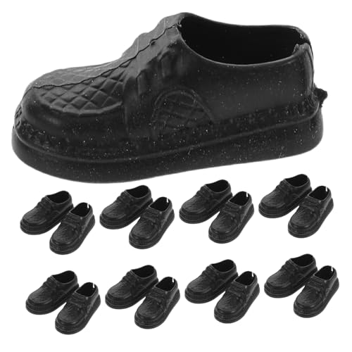 BESTonZON 20 Paare Miniatur Puppenschuhe Dekorative Kunststoffschuhe für Puppen Vielfältige für Kreative Rollenspiele für Puppenhaus Zubehör und Kostüme BESTonZON 20 Paare Miniatur Puppenschuhe Dekorative Kunststoffschuhe für Puppen Vielfältige für Kreative Rollenspiele für Puppenhaus Zubehör und Kostüme von BESTonZON