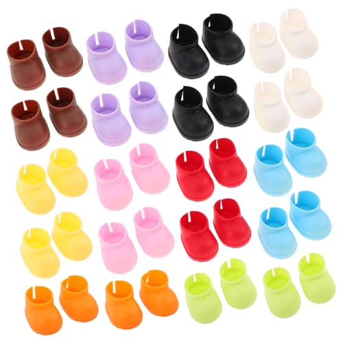 BESTonZON 20 Paare Miniatur Schuhe für Puppen Kurzstiefel Zubehör für Figuren Vielseitige Kostüm Accessoires für Kreatives und Partys BESTonZON 20 Paare Miniatur Schuhe für Puppen Kurzstiefel Zubehör für Figuren Vielseitige Kostüm Accessoires für Kreatives und Partys von BESTonZON