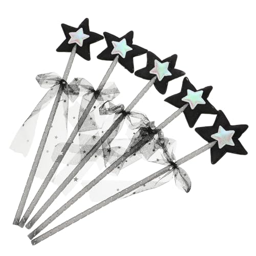 BESTonZON 20 STK Zauberstab Accessoires Für Teenager-mädchen Prinzessin Verkleiden Sich Accessoires Spielzeug Für Mädchen Feenstäbe Stecken Zubehör Abs Flügel Kind Die Hexe Plastik von BESTonZON