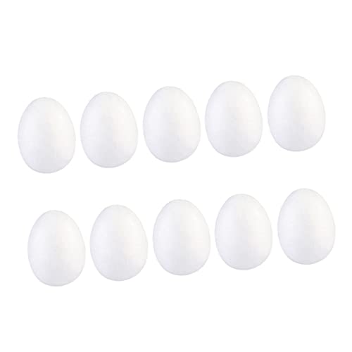 BESTonZON 20 Stück DIY Styroporeier Weiß für Ostern Bastelset Stabile Schaumstoff Eier zum Bemalen Vielseitig für Osterdeko Familienaktivitäten und Kreative Kinderprojekte Geeignet BESTonZON 20 Stück DIY Styroporeier Weiß für Ostern Bastelset Stabile Schaumstoff Eier zum Bemalen Vielseitig für Osterdeko Familienaktivitäten und Kreative Kinderprojekte Geeignet von BESTonZON