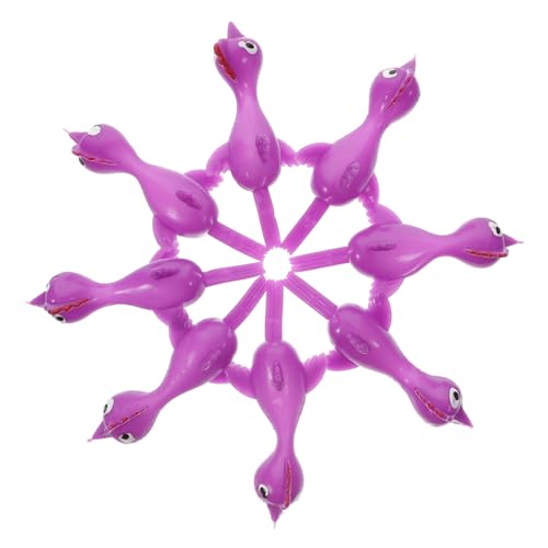 BESTonZON 20 Stück Fliegende Elastische Schleuder Hühner für Party Gefälligkeiten Stressabbau Finger Lustig zum Entspannen BESTonZON 20 Stück Fliegende Elastische Schleuder Hühner für Party Gefälligkeiten Stressabbau Finger Lustig zum Entspannen von BESTonZON