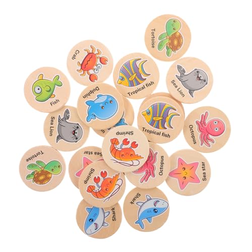 BESTonZON 20 Stück Frühpädagogisches Denken Und Gedächtnisschach Flugzeugaktivitäten Für Kinderspiele Kinderpinzette Memory-Spiel Kognitionskarten Für Kleinkinder Hölzern BESTonZON 20 Stück Frühpädagogisches Denken Und Gedächtnisschach Flugzeugaktivitäten Für Kinderspiele Kinderpinzette Memory-Spiel Kognitionskarten Für Kleinkinder Hölzern von BESTonZON
