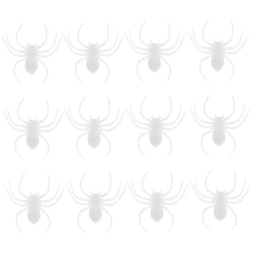 BESTonZON 20 Stück Halloween-Spinne Halloween Halloween Toys Halloween Decoration streudekor Halloween halloweendeko Streich gefälscht Netze Party Dekorationen Halloween- von BESTonZON
