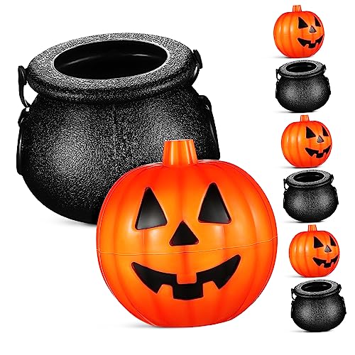 BESTonZON 20 Stück Halloween Süßigkeiten Eimer Kürbis und Dekorative Candy Halter für Partyzubehör für Halloween Feiern und Grusel Events BESTonZON 20 Stück Halloween Süßigkeiten Eimer Kürbis und Dekorative Candy Halter für Partyzubehör für Halloween Feiern und Grusel Events von BESTonZON
