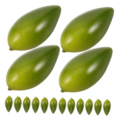 BESTonZON 20 Stück Imitationsoliven Künstliche Oliven Süße Oliven Zeug Modell Kunstfruchtdekor Olivendekor Gefälschtes Obstmodell Oliven Partydekoration Schickes Olivenmodell BESTonZON 20 Stück Imitationsoliven Künstliche Oliven Süße Oliven Zeug Modell Kunstfruchtdekor Olivendekor Gefälschtes Obstmodell Oliven Partydekoration Schickes Olivenmodell von BESTonZON