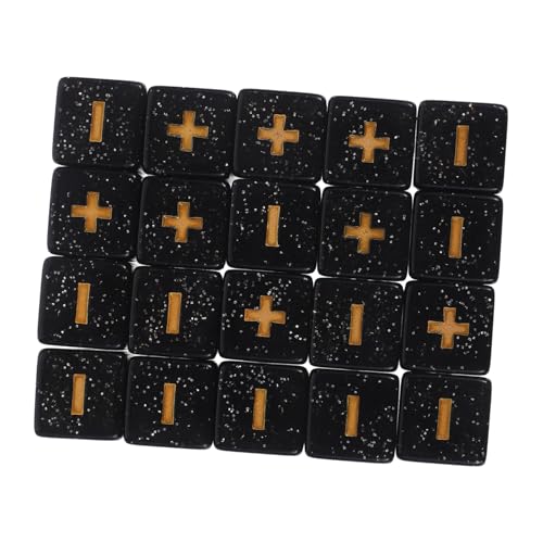 BESTonZON 20 Stücke Pädagogische Mathematik Würfel Lernwürfel für Kinder Acryl mit Rechenzeichen Sicher und Langlebig für Mathematikspiele und Unterricht BESTonZON 20 Stücke Pädagogische Mathematik Würfel Lernwürfel für Kinder Acryl mit Rechenzeichen Sicher und Langlebig für Mathematikspiele und Unterricht von BESTonZON
