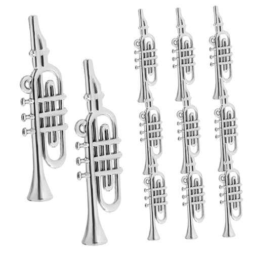 BESTonZON 20 Stück Mini Musikinstrumente Weihnachtsbaum Dekoration Kunststoff Ornamente für DIY Weihnachtsfeiern und Partyzubehör BESTonZON 20 Stück Mini Musikinstrumente Weihnachtsbaum Dekoration Kunststoff Ornamente für DIY Weihnachtsfeiern und Partyzubehör von BESTonZON